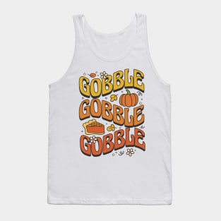 Thanksgiving Delight Typography Tank Top